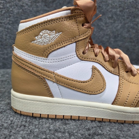Nike Air Jordan 1 Retro High OG Praline PS Kids Size 3Y‎ Praline-Sail FN6621-201 - Picture 3 of 14